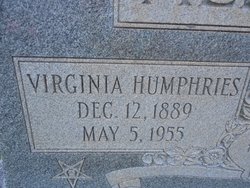 Virginia <I>Humphries</I> Albritton 