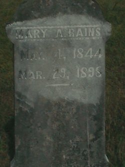 Mary Ann <I>Hart</I> Rains 