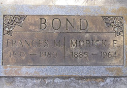 Frances May <I>Holbrook</I> Bond 