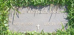 Bessie Mae <I>Whitaker</I> Bandy 