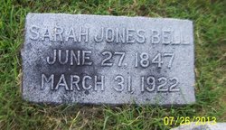 Sarah <I>Jones</I> Bell 