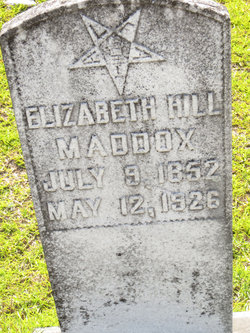 Mary Elizabeth <I>Martin</I> Hill Maddox 