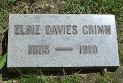 Elsie M <I>Davies</I> Grimm 