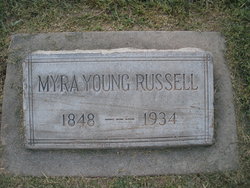Almira “Myra” <I>Young</I> Russell 