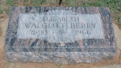 Elizabeth J. <I>Walcott</I> Berry 