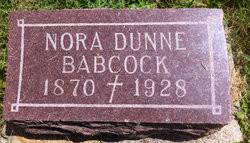 Nora <I>Dunne</I> Babcock 