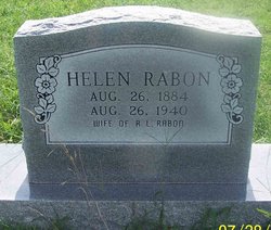 Helen <I>Farris</I> Rabon 