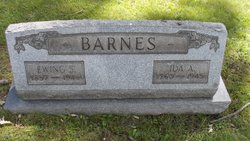 Ida A <I>Mathews</I> Barnes 