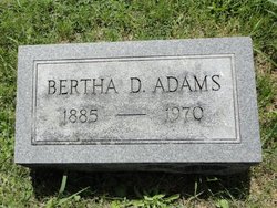Bertha Clay <I>Davis</I> Adams 