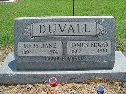Melvina Jane “Mary” <I>Ford</I> Duvall 