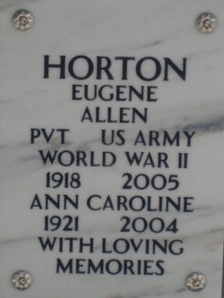 Ann Caroline <I>Sternbach</I> Horton 