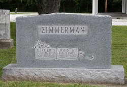 Esther S <I>Bauman</I> Zimmerman 