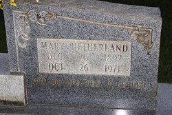 Mary <I>Netherland</I> Rees 
