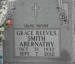 Grace Smith <I>Reeves</I> Abernathy 