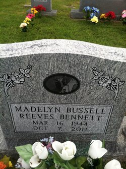 Madelyn <I>Bussell</I> Reeves Bennett 