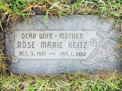 Rose Marie <I>Ruth</I> Keitz 