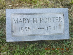 Mary Hannah <I>Potter</I> Porter 