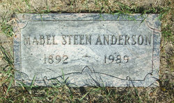 Mabel <I>Nelson</I> Anderson 