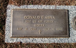 Sgt Donald Eugene Abna 