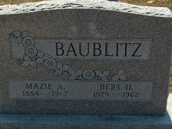 Mazie A <I>Yohe</I> Baublitz 