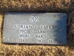PFC Adrian Floyd Yates 