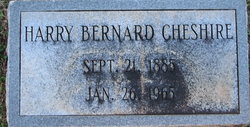 Harry Bernard Cheshire Sr.