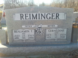 Benjamin Theodore “Ben” Reiminger 