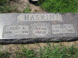 Hazel Mae <I>Schaffer</I> Haskin 