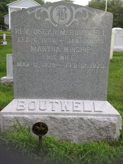 Martha <I>Winship</I> Boutwell 