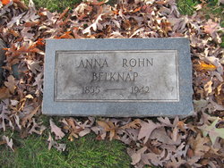 Anna <I>Rohn</I> Belknap 