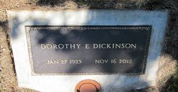 Dorothy Evelyn <I>Mason</I> Dickinson 