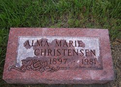 Alma Marie <I>Peterson</I> Christensen 