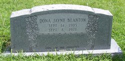 Dona <I>Jayne</I> Blanton 