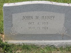 John Joseph Marion Haney 