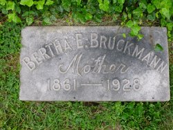 Bertha Elizabeth <I>Schmidt</I> Bruckmann 