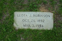 Leota L <I>Jones</I> Robinson 