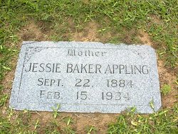 Jessie <I>Baker</I> Appling 