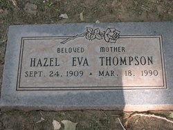 Hazel Eva <I>Rustler</I> Thompson 