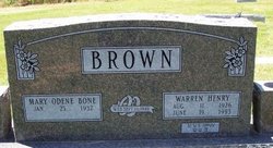 Warren Henry Brown 