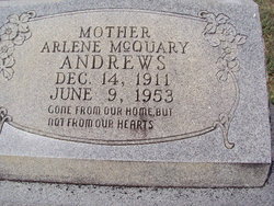 Arlene <I>McQuary</I> Andrews 