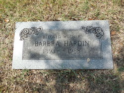 Barbara <I>Barksdale</I> Hardin 