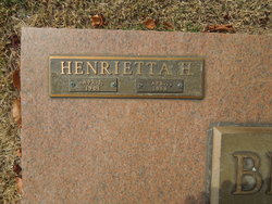 Henrietta <I>Howe</I> Blythe 