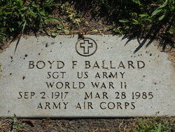 Boyd F Ballard 