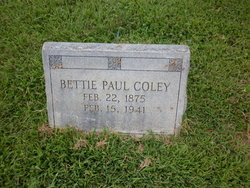 Bettie Paul Coley 