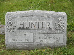 Ethel M <I>Keffer</I> Hunter 