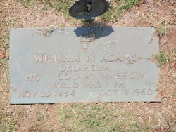 PFC William Newton Adams 