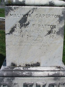 Malinda A. <I>Caperton</I> Patton 