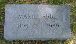 Marie <I>Buckhout</I> Abbe 