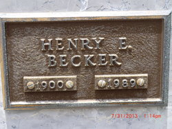 Henry Emil Becker 