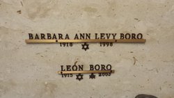 Barbara Ann <I>Levy</I> Boro 